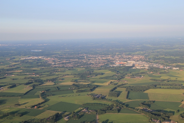Haaksbergen vanuit 800m hoogte